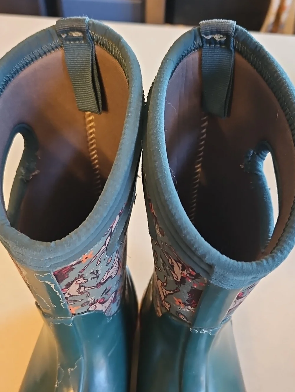 Bogs Green Unicorn Boots